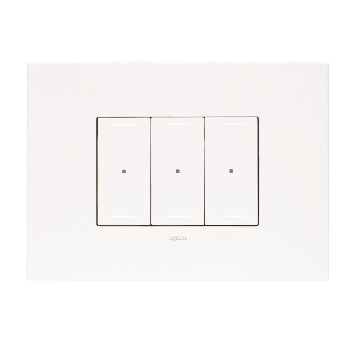 ARTEOR SART SWITCH HORIZONTAL 3 GANG 3 O