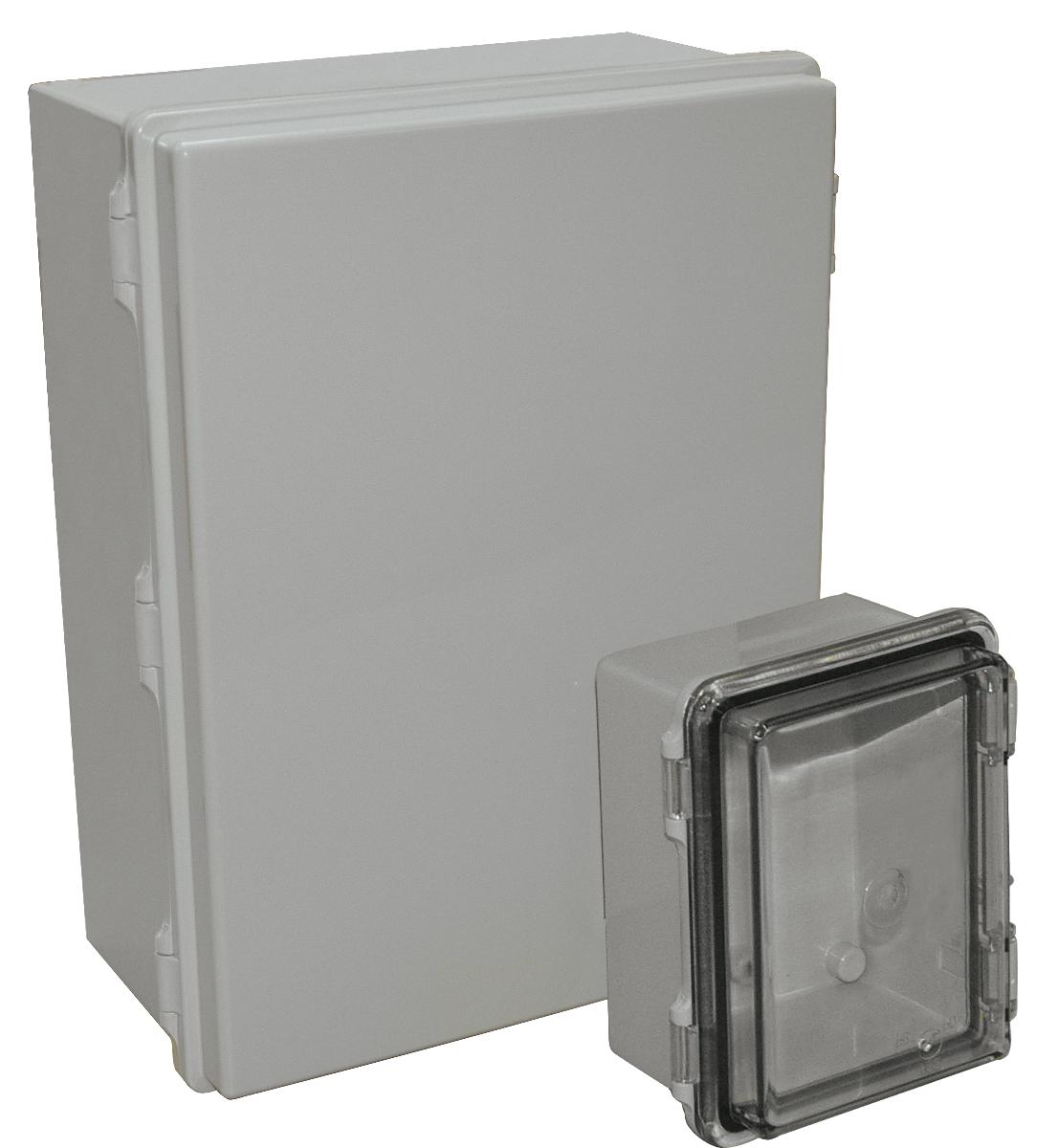 POLYNOVA PN ENCLOSURE 308X203X132MM CLR