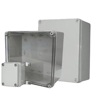 POLYNOVA PS ENCLOSURE 200X150X100MM GREY