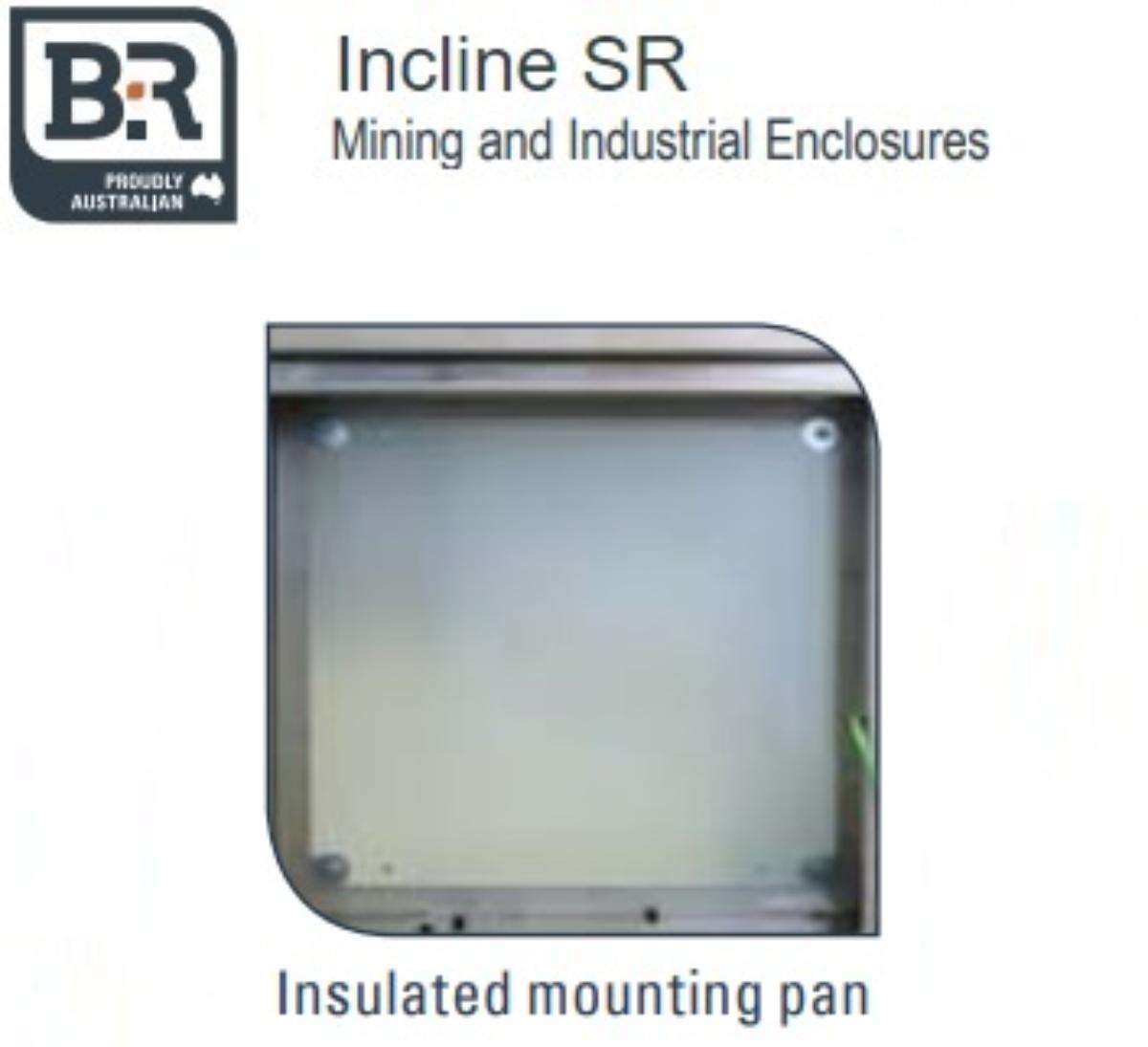 INSULATED MOUNTING PAN INCLINE SR SR032X