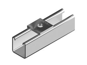 FLAT PLATE FITTING TO SUIT 10MM BOLT HDG