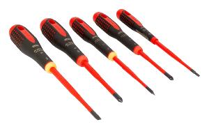 SCREWDRIVER SET 1000V SLIM 5 PCE ERGO SCREWDRIVER SET 1000V SLIM 5 PCE ERGO
