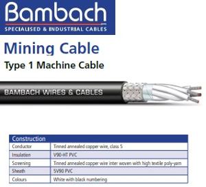 CABLE MACHINE 4C 1.5MM TYPE 1