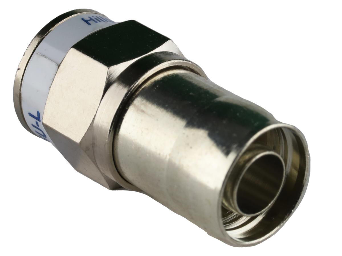 RG6 CONNECTOR DOUBLE BUBBLE F-TYPE