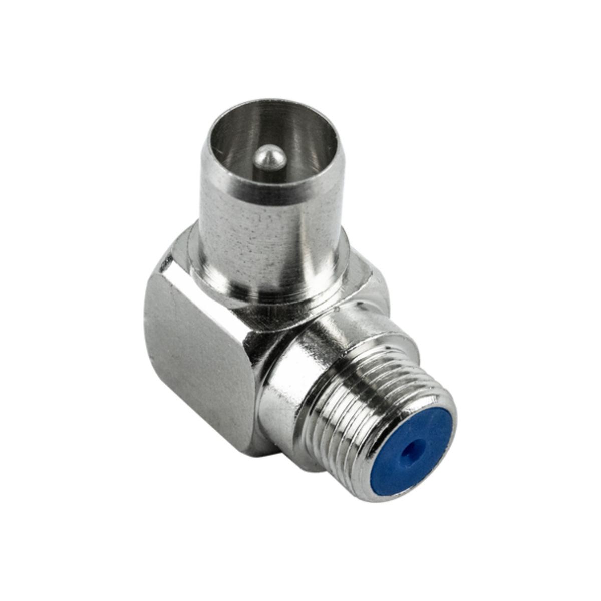 ADAPTOR RIGHT ANGLE F TYPE FEM-PAL MALE