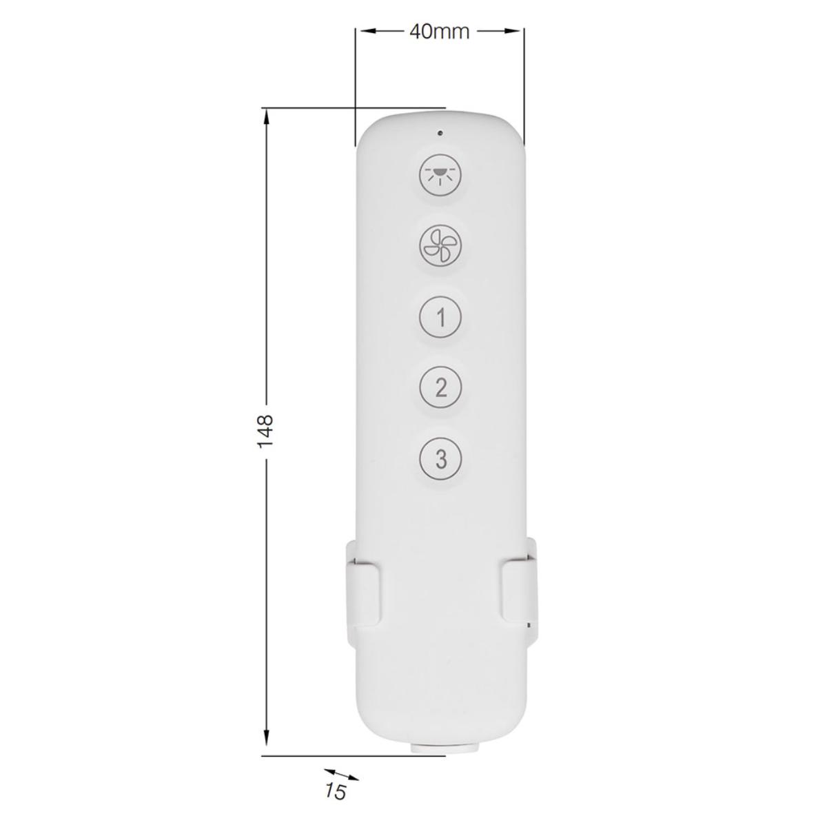 TOUCH AC CEILING FAN REMOTE CONTROL