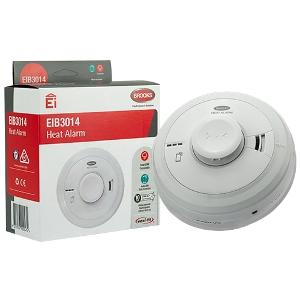 HEAT ALARM 230V WITH 10 YEAR RECHARGEABL