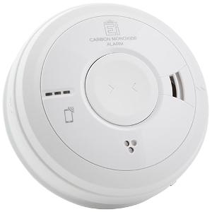 CO ALARM 230V WITH 10 YEAR RECHARGEABLE