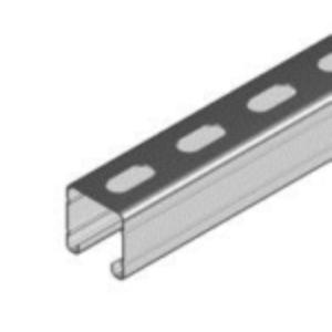 STRUT SLOTTED 41X41X1.6MM GLAVABOND 6M STRUT SLOTTED 41X41X1.6MM GLAVABOND 6M