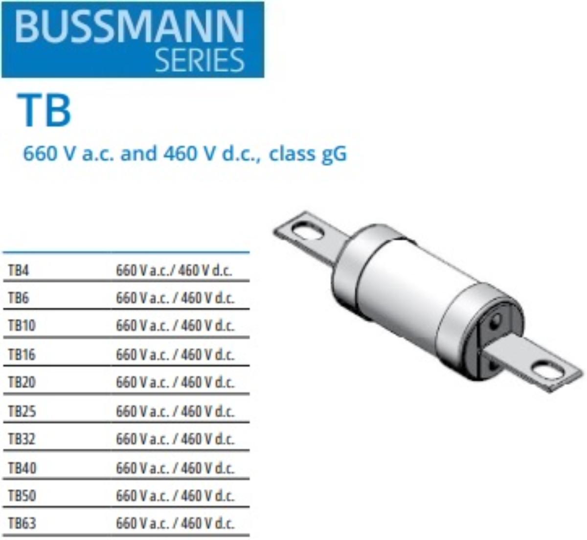 BOLT-IN FUSE CENTRE TAG 660VAC 20A