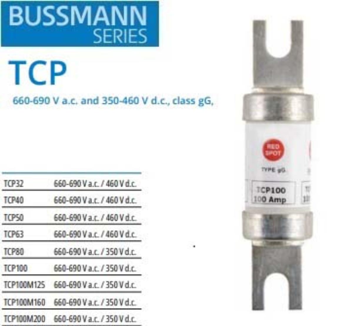 BOLT-IN FUSE CENTRE TAG 660V 100A/MS160A