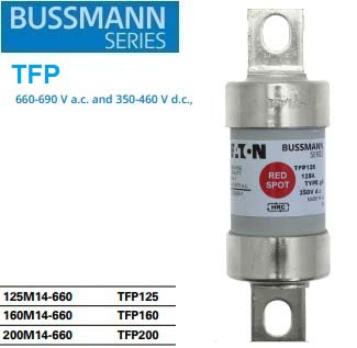 BOLT-IN FUSE OFFSET TAG 660V 200A