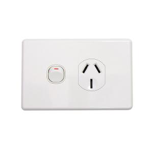 GPO SOCKET SWT SING 20A CLASSIC WHITE