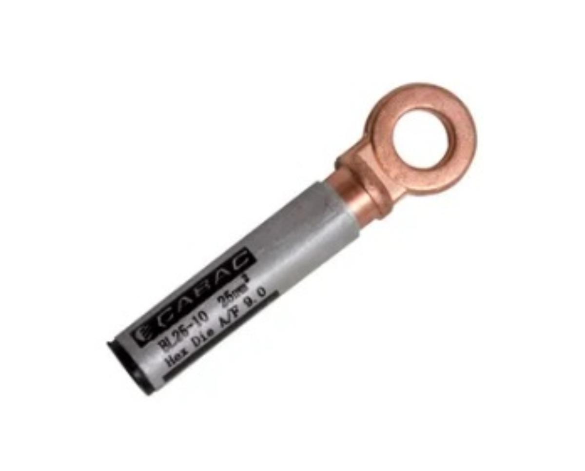 BI METAL CRIMP LUG 35MM M12 STUD