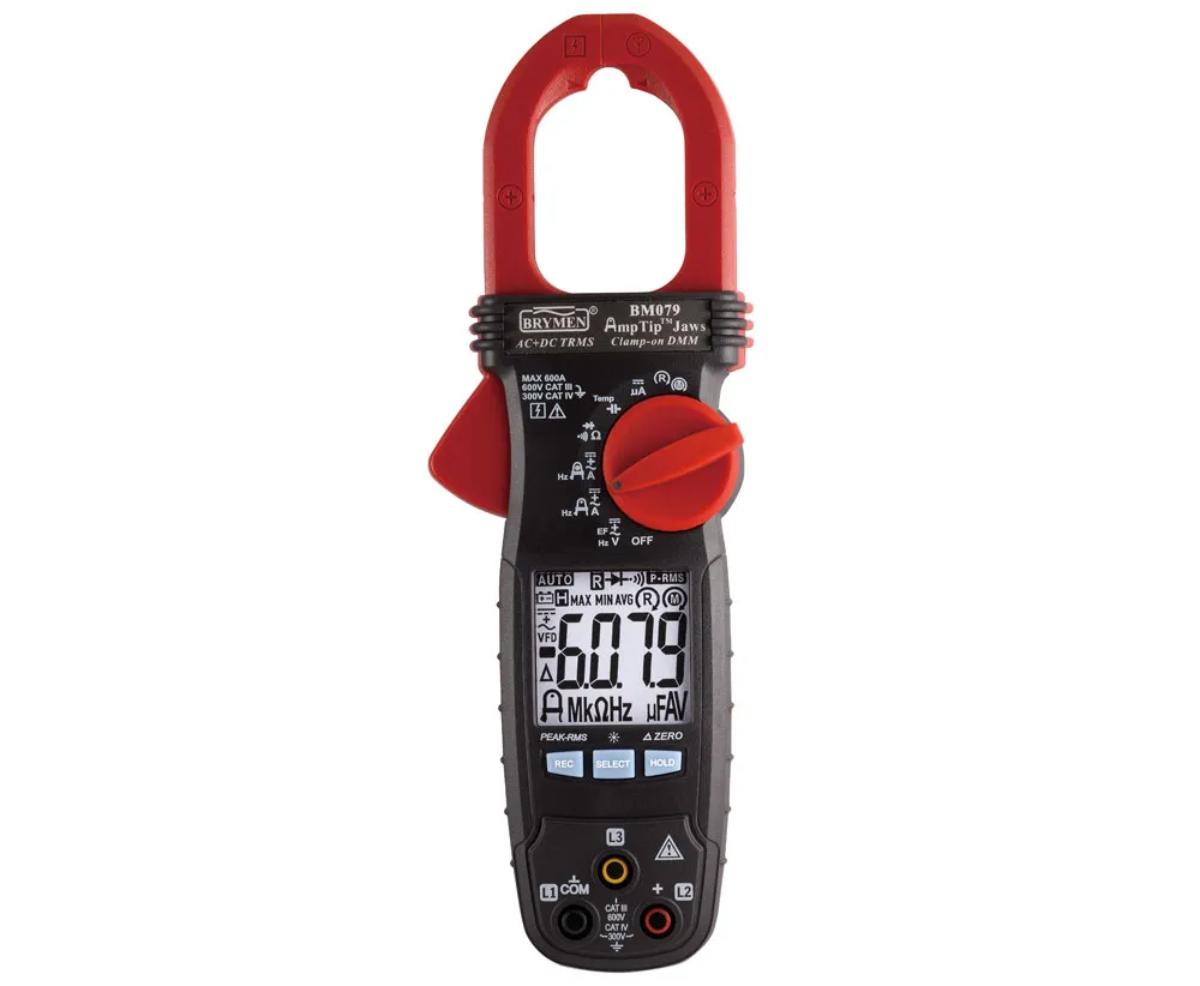 COMPACT DIGITAL CLAMP METER 600A TRMS