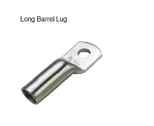 CU CRIMP LUG LONG BARREL 10MM M6 STUD