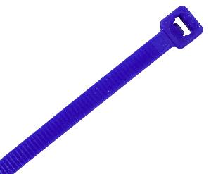 NYLON CABLE TIE 200X4.8MM BLUE 100PK