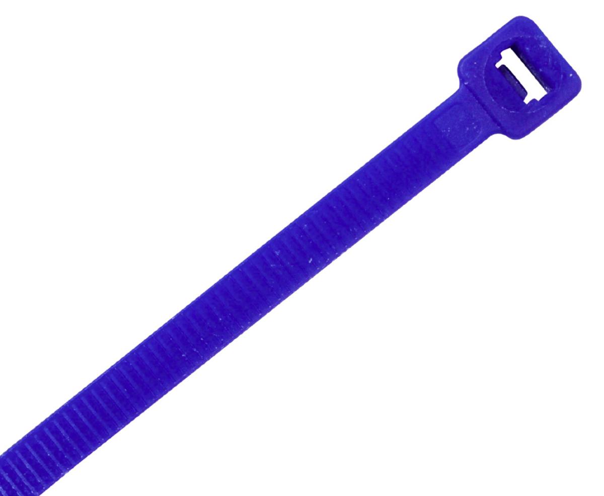 NYLON CABLE TIE 100X2.5MM BLUE 100PK