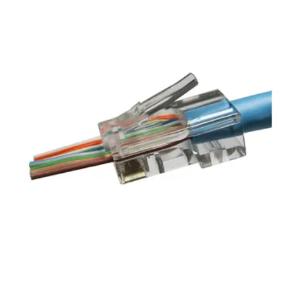 CAT6 UNSHIELDED FEED THROUGH PLUG 100JAR CAT6 UNSHIELDED FEED THROUGH PLUG 100JAR
