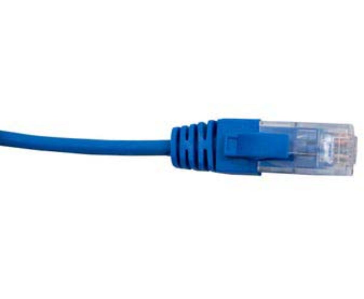 CAT6 PATCHLEAD SLIM 28AWG BLUE 1.5MTR