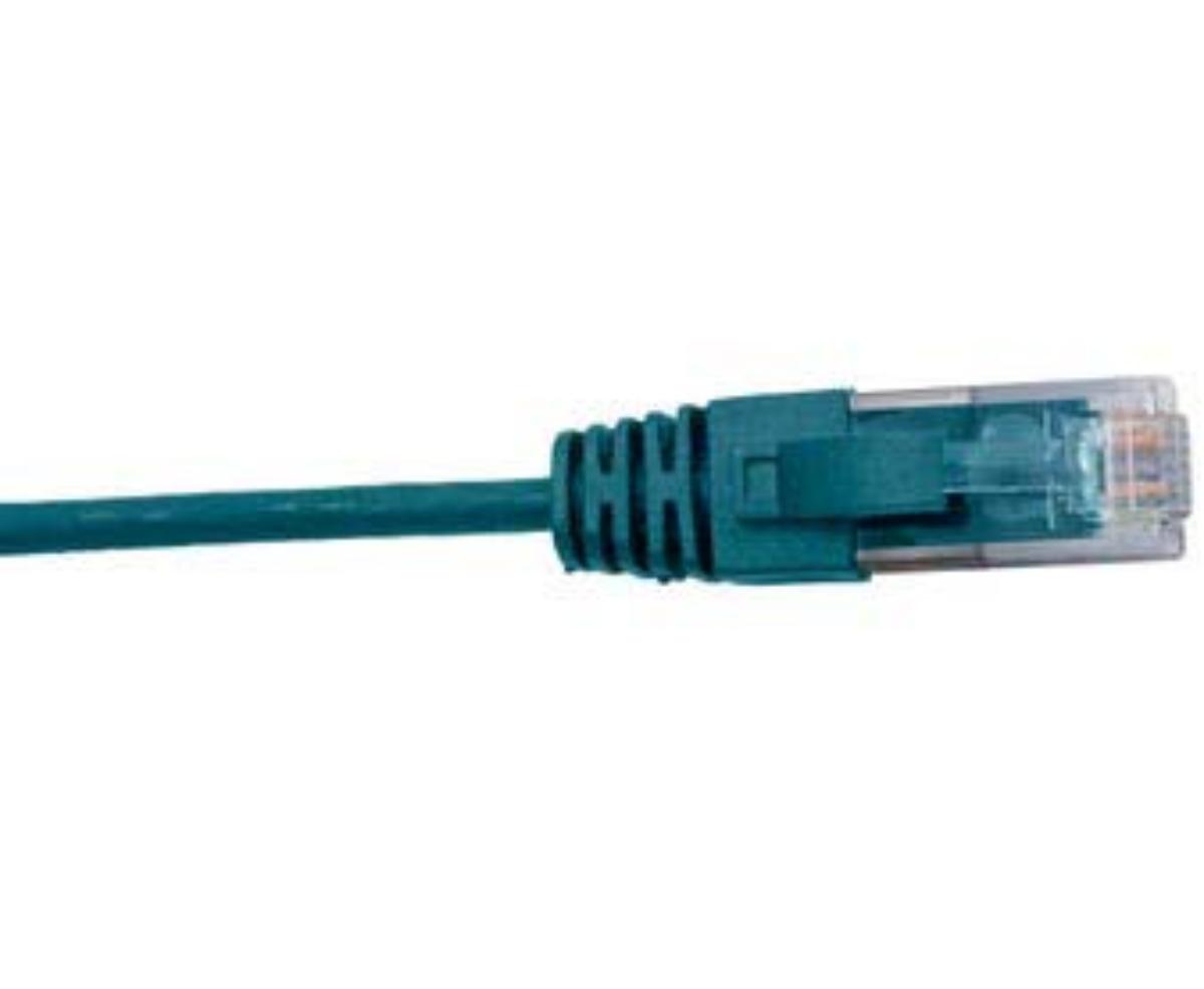 CAT6 PATCHLEAD 28AWG GREEN 5M SLIM