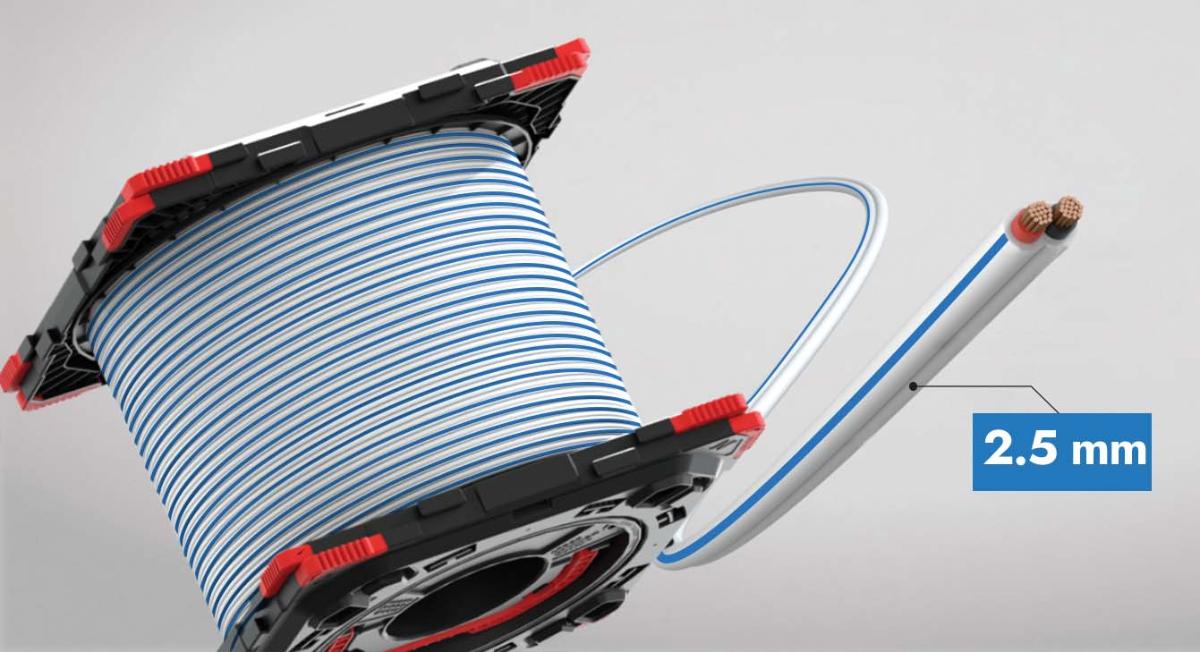 FLAT TWIN ACTIVE 2.5MM 150M BOOST SPOOL