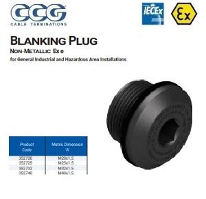 BLANKING PLUG NON METALLIC EXE 20MM