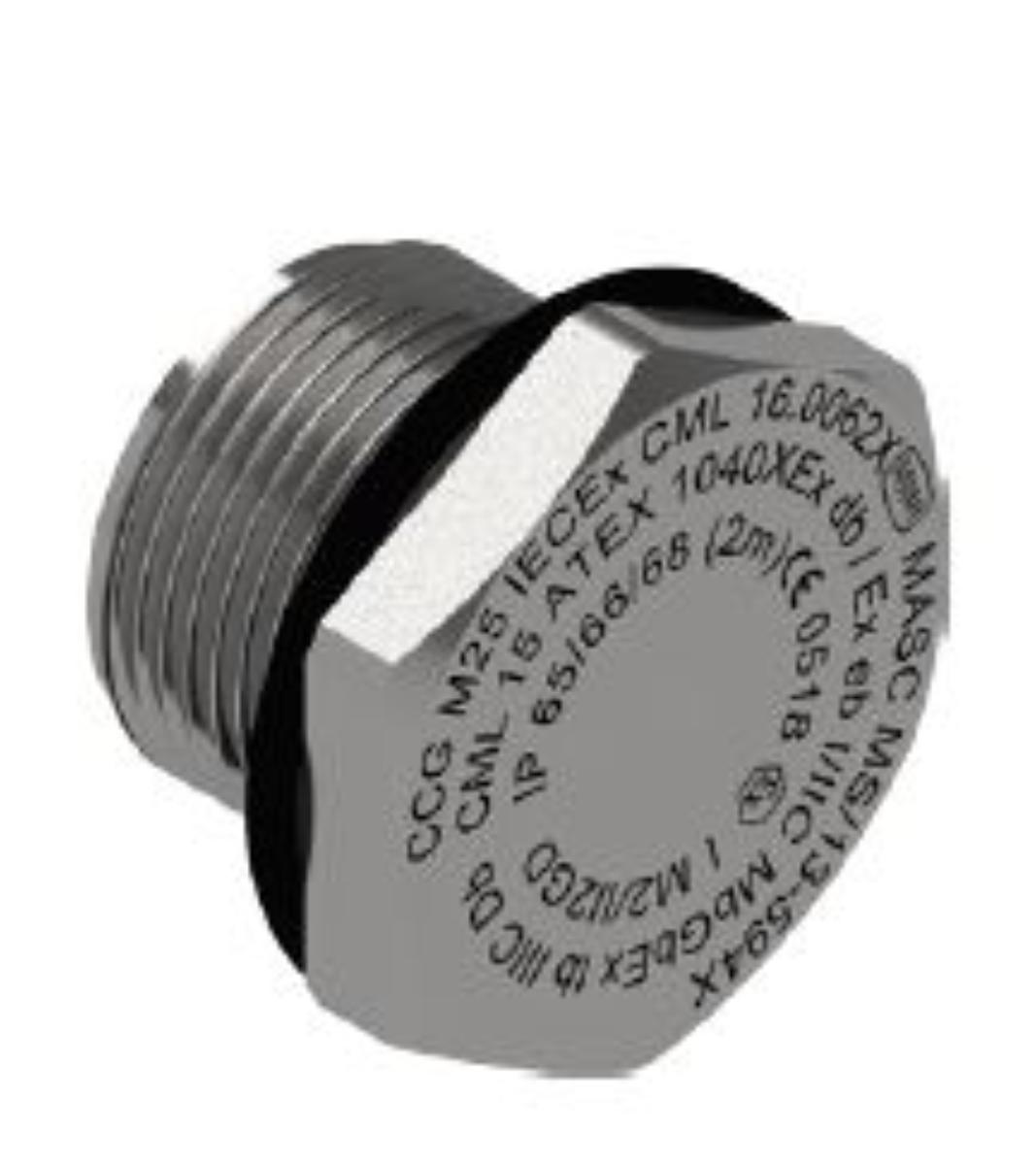 EXDE DOME BLANKING PLUG 25MM