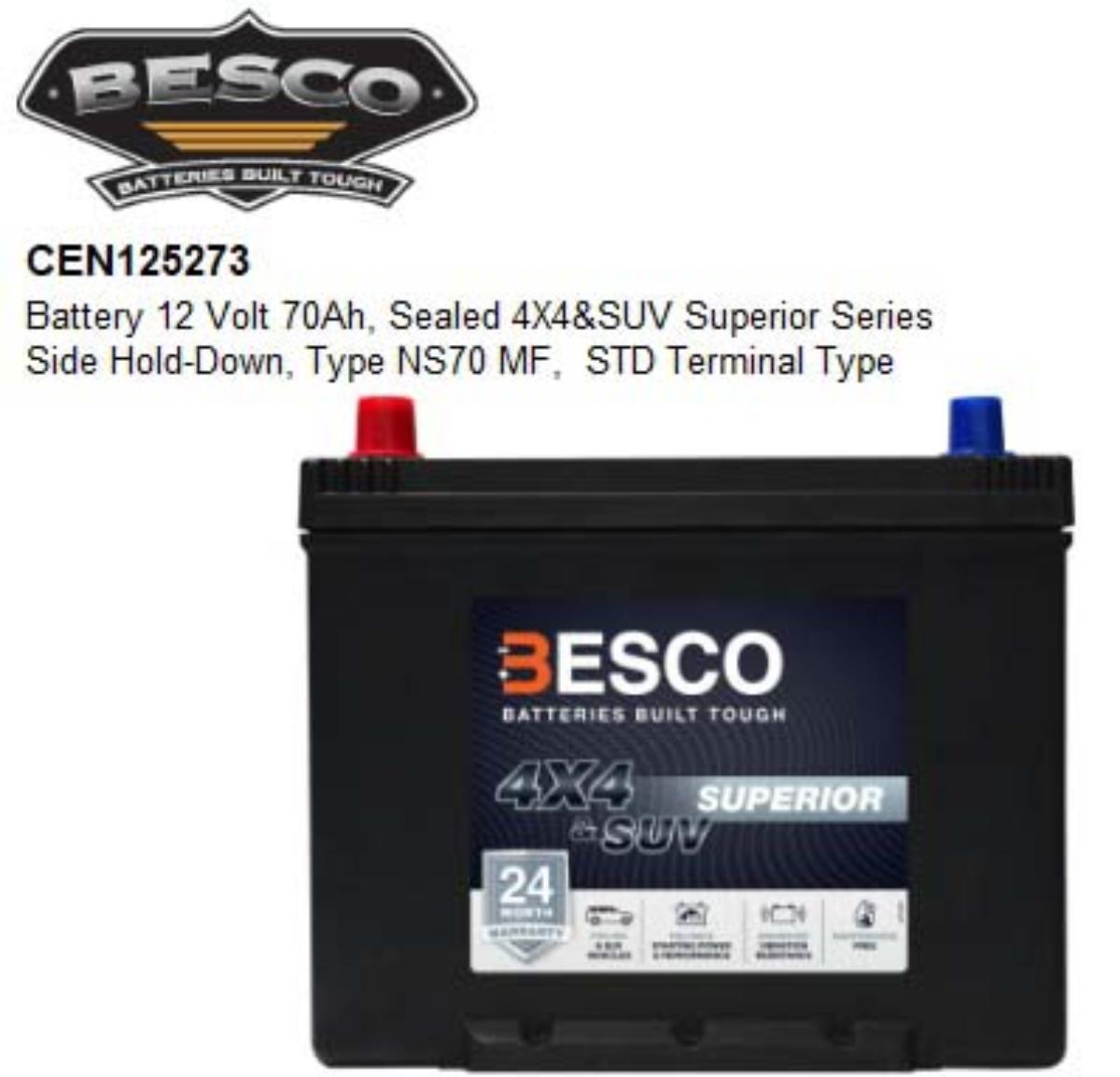 NS70 MF BESCO