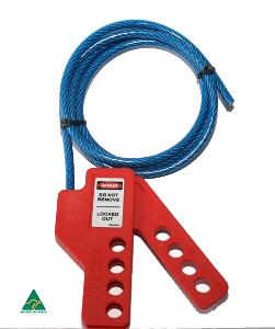 CABLE LOCKOUT + 5MM STEEL WIRE CABLE CABLE LOCKOUT + 5MM STEEL WIRE CABLE