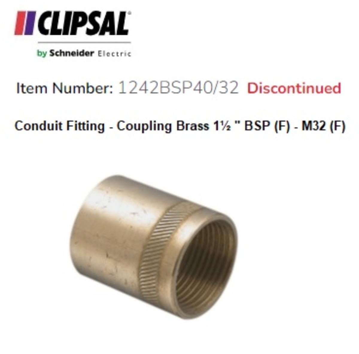 COUPL BS CON 1.1/2BSP/32MM