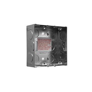 METAL WALL BOX 2G