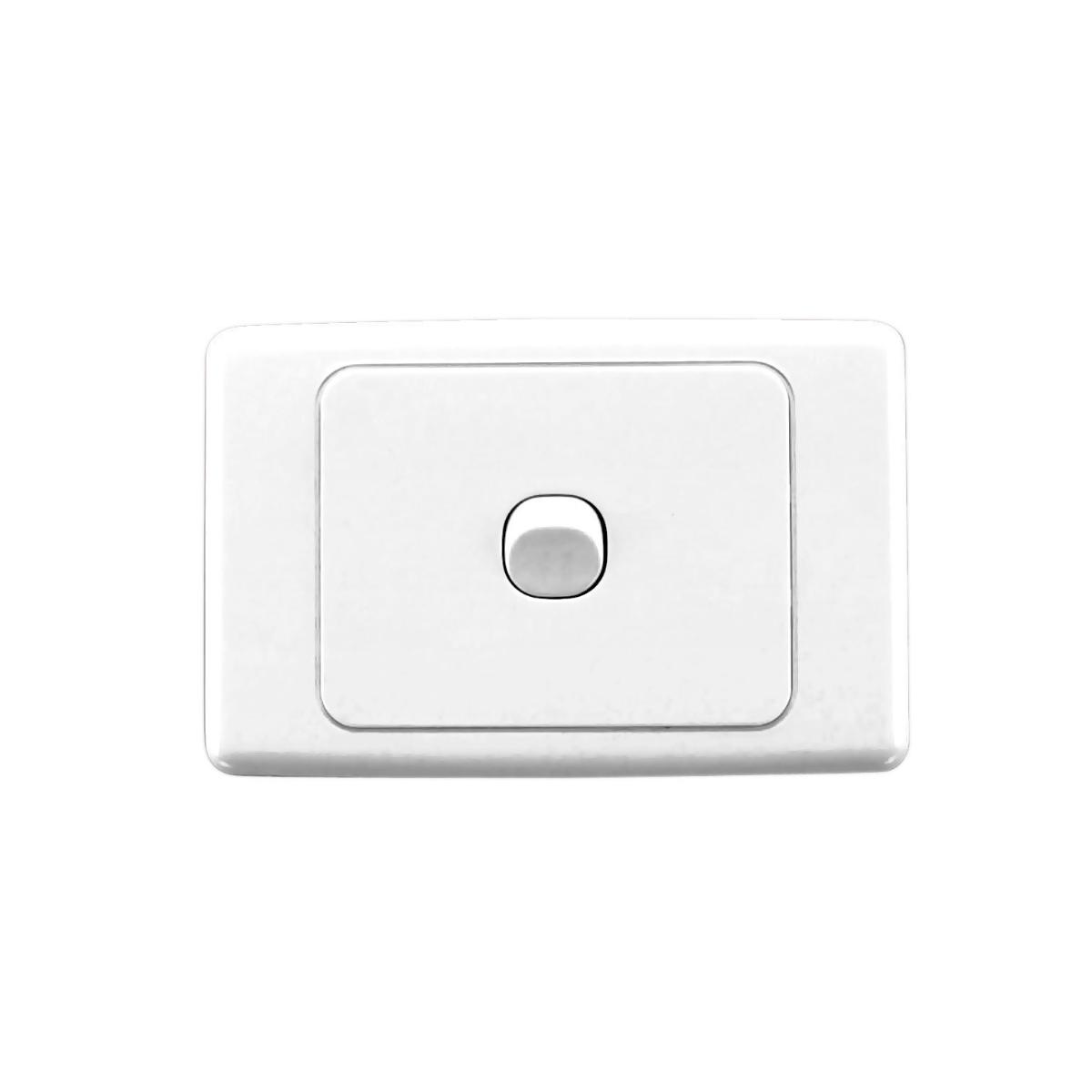 2000 SWITCH HORIZONTAL 1G 10A WHITE