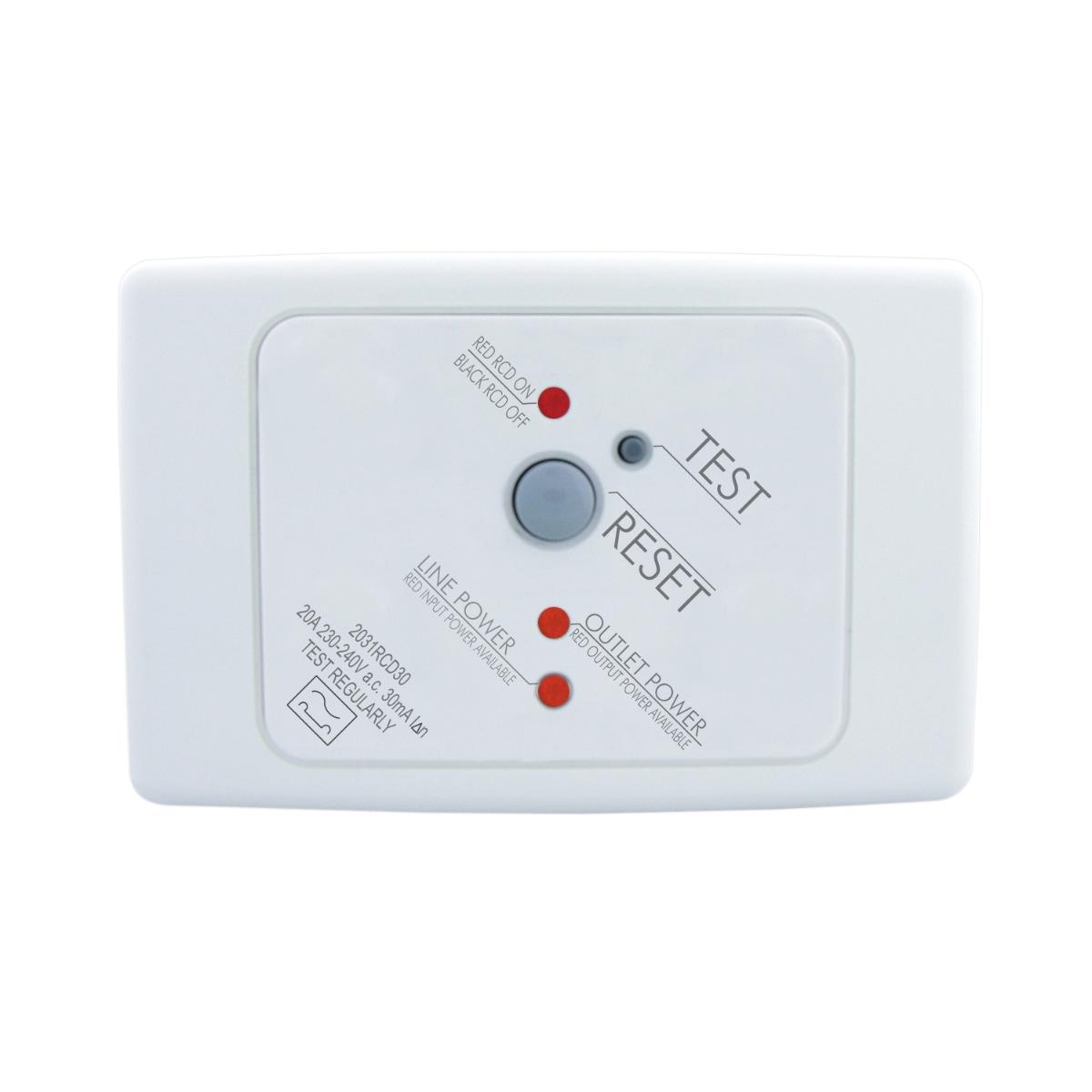 2000 SWITCH RCD PROTECT 1G 20A D/P 30MA