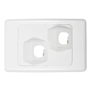 2000 PLATE GRID & SURROUND ANGLED 2G WHT 2000 PLATE GRID & SURROUND ANGLED 2G WHT