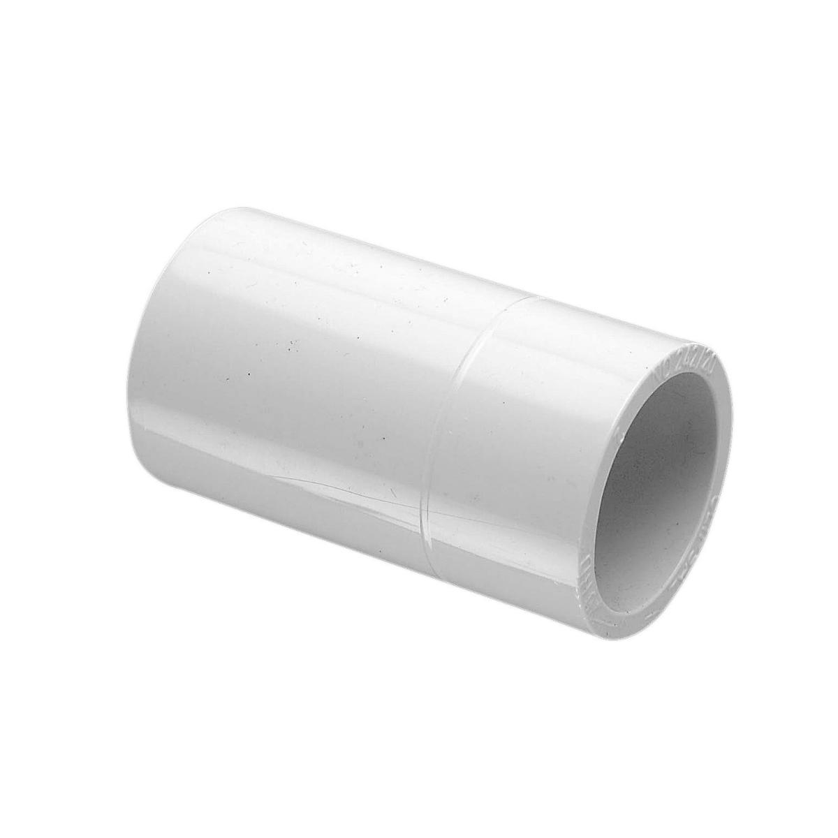 PLAIN COUPLING PVC 16MM GREY