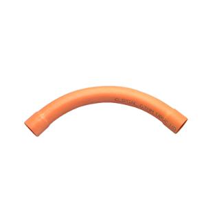 U/G SWEEP BEND PVC 90DEG 63MM ORANGE