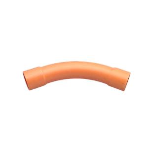 U/G SWEEP BEND PVC 45DEG 63MM ORANGE