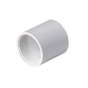 PLAIN TO SCREWED COUPLING PVC 32MM GREY