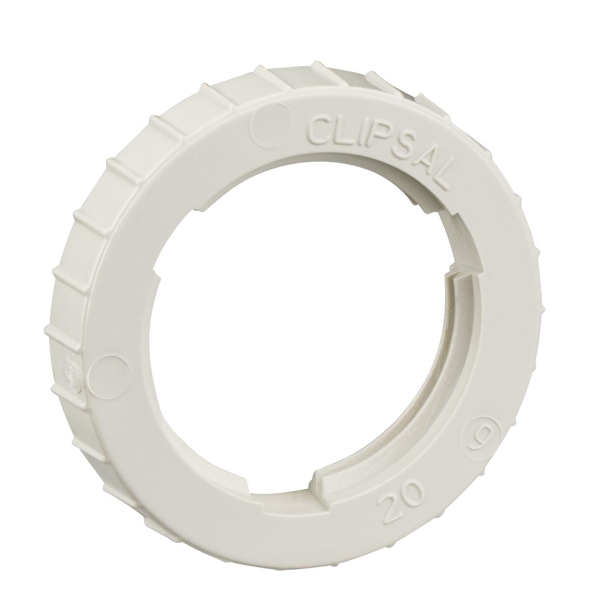 LOCK RING PVC 20MM GREY | Conduit Locknut | Conduit Fittings | Conduit ...