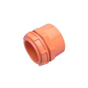 PLAIN TO SCREWED ADAPTOR PVC 63MM OGE