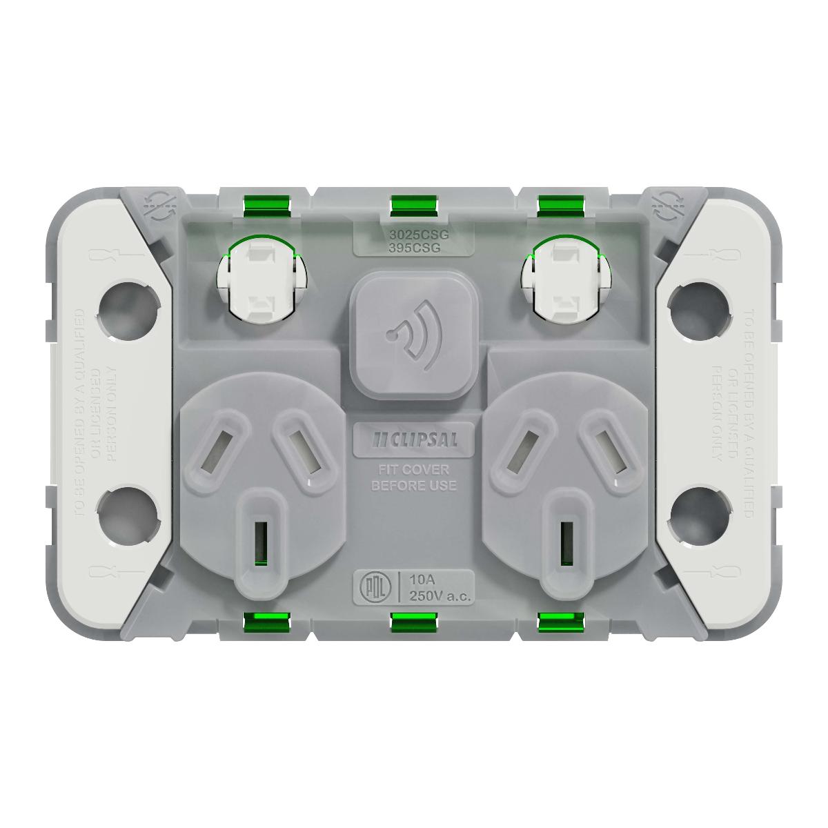 ICONIC GRID ZIGBEE CON SMART DBL GPO 10A