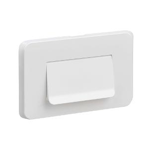 ICONIC CABLE ENTRY PLATE HORIZ VIV WHT