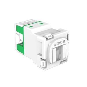 30 SER JACK CAT6A UTP SHUTTERED RJ45 WHT 30 SER JACK CAT6A UTP SHUTTERED RJ45 WHT