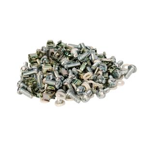 CAGE NUTS & BOLTS (BAG 100) 8mm x 16MM