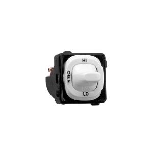 30 MECH 3POS 10A HI/OFF/LO BLACK 30 MECH 3POS 10A HI/OFF/LO BLACK