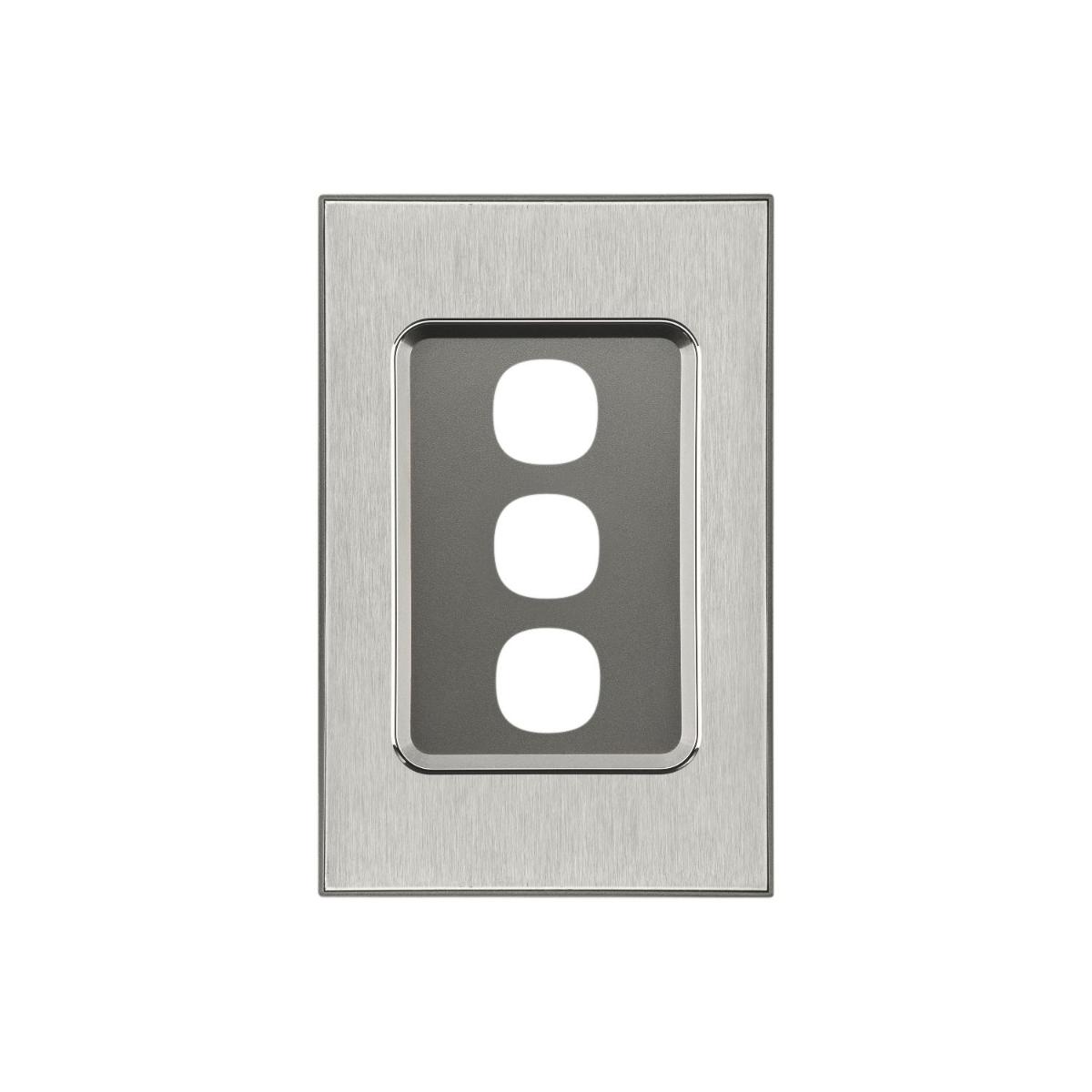 SATURN PLATE GRID & SUR 3G 30SER HOR SIL