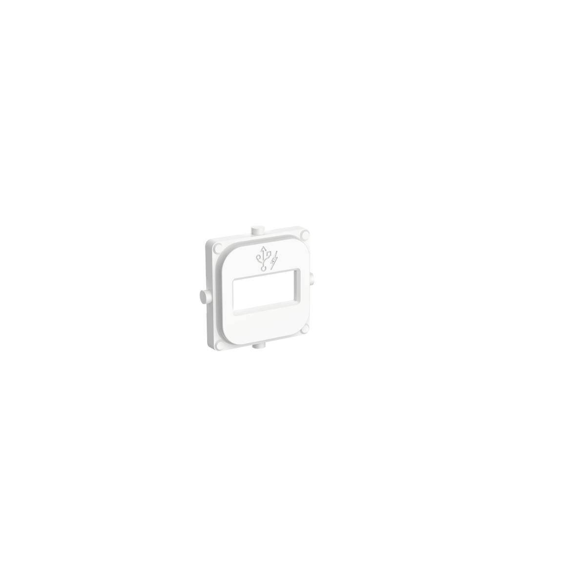 40 USB CHARGER CAP SINGLE VIVID WHT 5PK