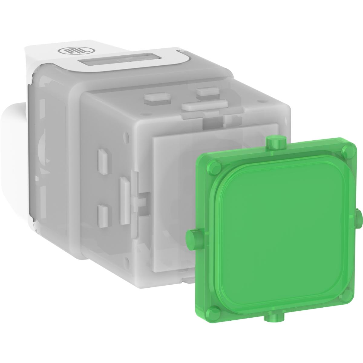 ICONIC LED MECH POWER AVAILABLE GRN 24V