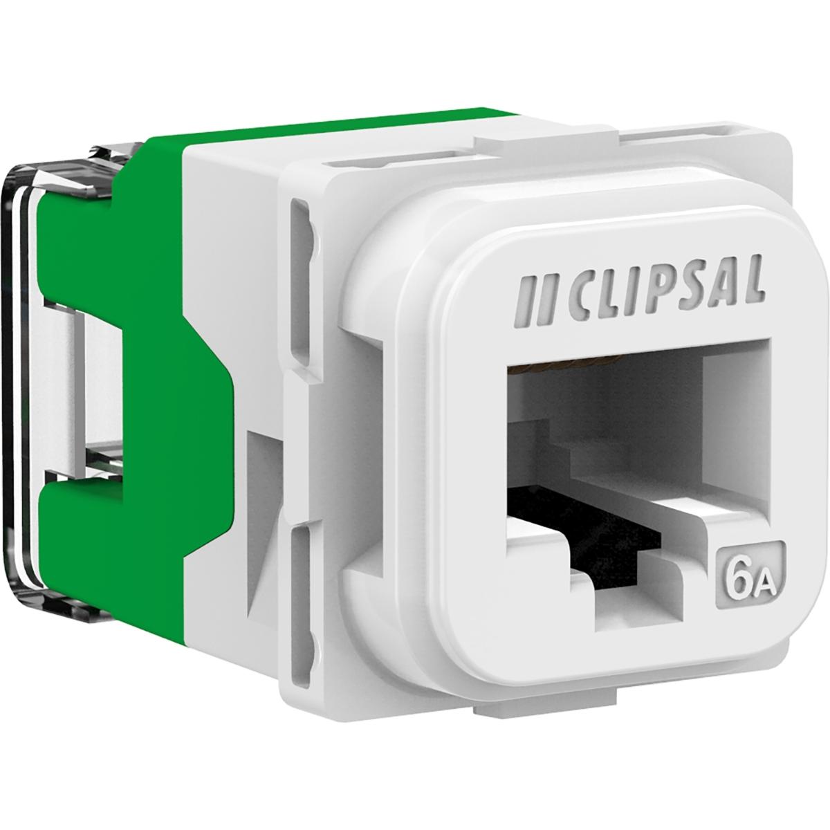 40 RJ45 JACK CAT6A UTP EXTRA WHITE